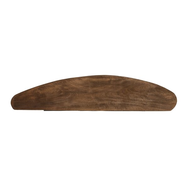 Light en Living Wandplank 80x20x3 cm GINOSU mat donker bruin