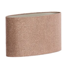 Kap ovaal recht smal 45-21-32 cm Brandy bruin