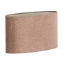 Kap ovaal recht smal 45-21-32 cm Brandy bruin
