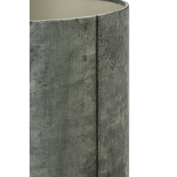 Light en Living Kap cilinder 25-25-18 cm GEMSTONE antraciet