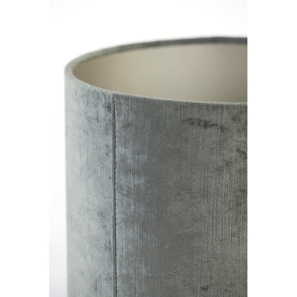 Light en Living Kap cilinder 25-25-18 cm GEMSTONE antraciet