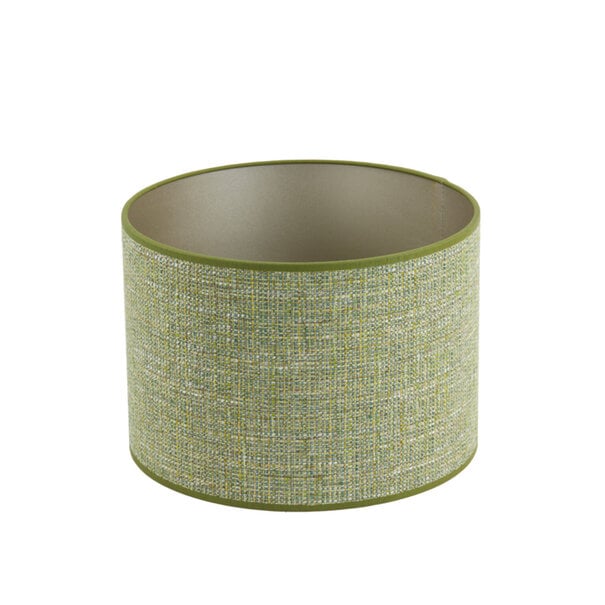 Light en Living Lampenkap textiel tweed 25x25x18cm groen