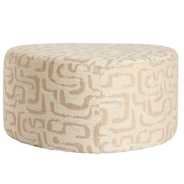 Light en Living Poef 68x68x35 cm LIBERIA beige+zand