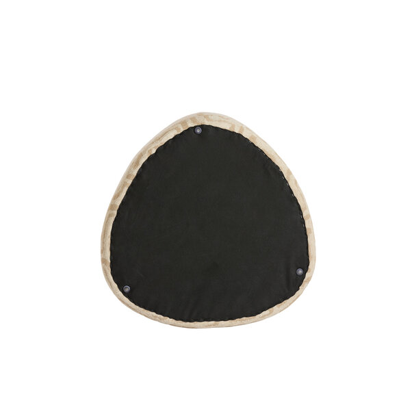 Light en Living Poef 68x68x35 cm LIBERIA beige+zand