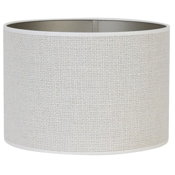Light en Living Lampenkap cilinder SAVERNA eiwit Ø40 cm