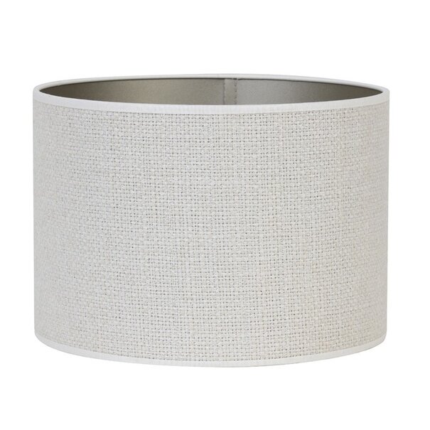 Light en Living Lampenkap cilinder SAVERNA eiwit Ø40 cm