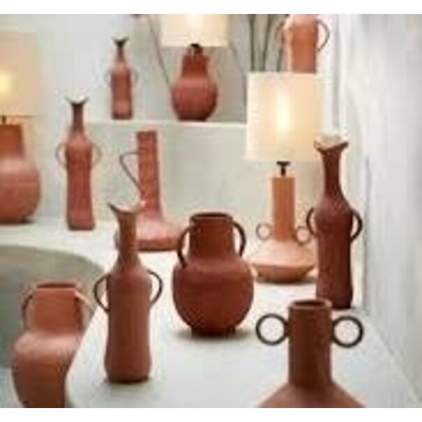 Light en Living Lampvoet BIVIO - 22x20.5x37.5cm - terra