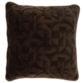 Kussen 43x43 cm HATO donkerbruin
