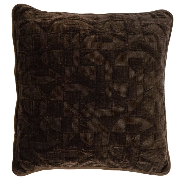 Light en Living Kussen 43x43 cm HATO donkerbruin