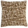 Kussen 45x45 cm SALIDA olijfgroen + crèmekleurig met veren gevuld