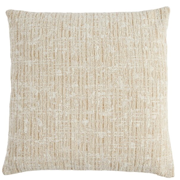 Light en Living Kussen 45x45 cm SALIDA beige + crèmekleurig met veren gevuld