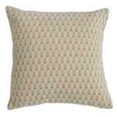 Kussen 45x45 cm KASSEL beige+crème veren gevuld