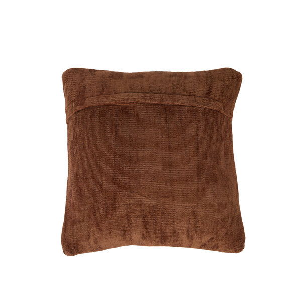 Light en Living Kussen 45x45 cm KALURI terra-oranje