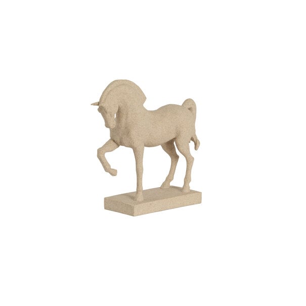 Light en Living Ornament 31x10x29 cm HORSE zand