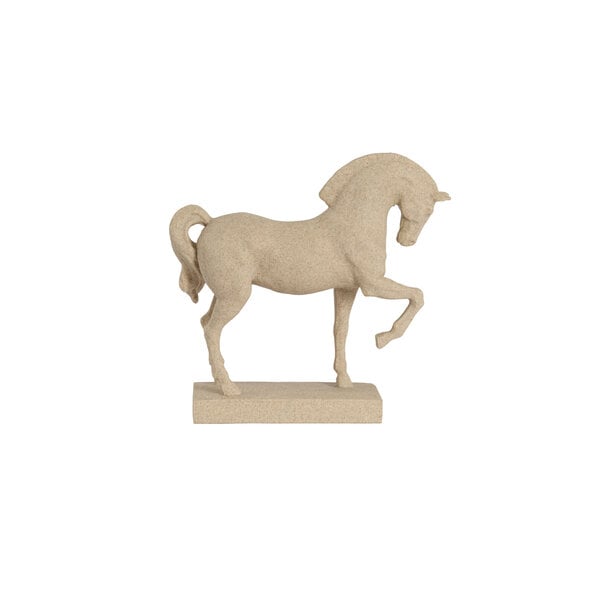 Light en Living Ornament 31x10x29 cm HORSE zand