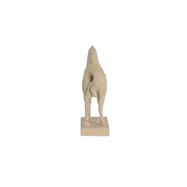 Light en Living Ornament 31x10x29 cm HORSE zand