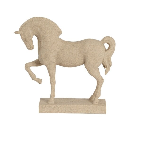Light en Living Ornament 31x10x29 cm HORSE zand