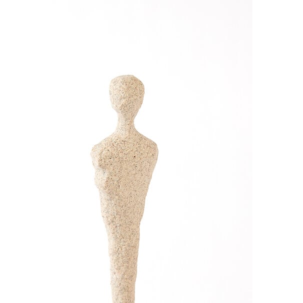 Light en Living Ornament 5x5x33,5 cm TAROPA zand