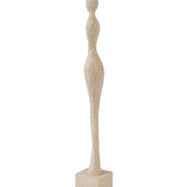 Light en Living Ornament 5x5x37,5 cm TAROPA zand
