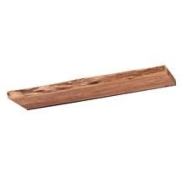 WoonStijl Wandplank 90 cm Edge - Houten wandplank met natuurlijke look