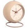 Wekker Nirvana Globe warm zandbruin