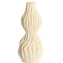 Vaas deco 16,5x15,5x39 cm VANIA keramiek crème
