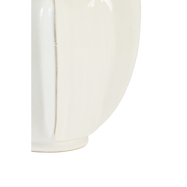 Light en Living Vaas deco Ø31x34 cm TOPITA keramiek wit