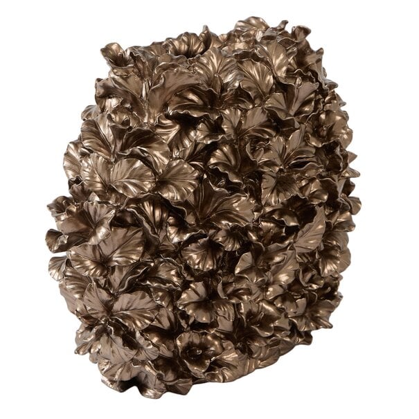 Light en Living Vaas deco 46x22x36,5 cm VELINA bruin-brons