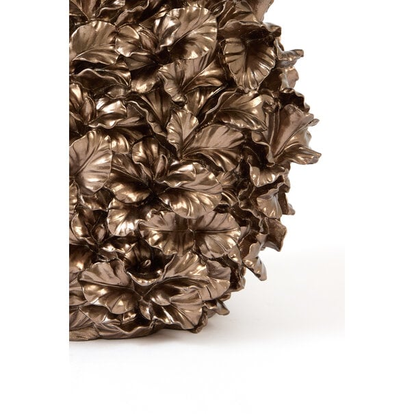 Light en Living Vaas deco 46x22x36,5 cm VELINA bruin-brons