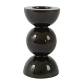 Kandelaar Ø7,5x14 cm NYONS glans bruin-brons