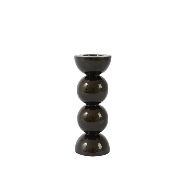 Light en Living Kandelaar Ø7,5x20,5 cm NYONS glans bruin-brons