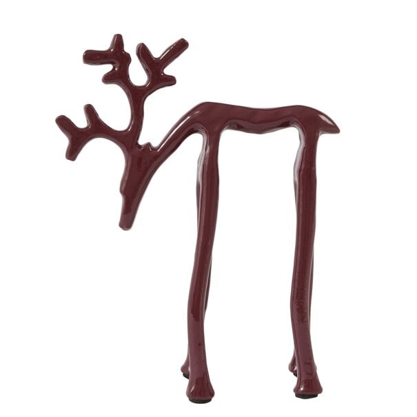 Light en Living Ornament 15x6x20 cm DEER glans bordeaux