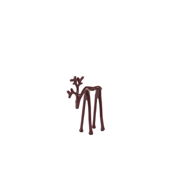 Light en Living Ornament 15x6x20 cm DEER glans bordeaux