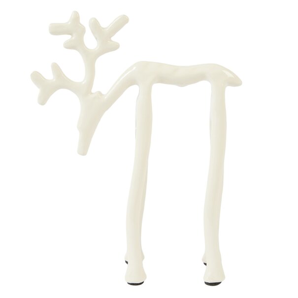 Light en Living Ornament 15x6x20 cm DEER mat crème