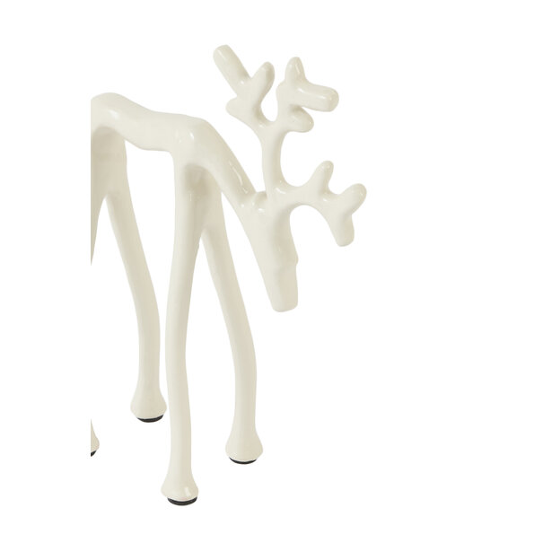 Light en Living Ornament 15x6x20 cm DEER mat crème