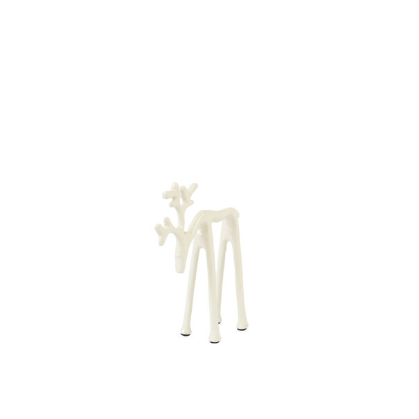 Light en Living Ornament 15x6x20 cm DEER mat crème