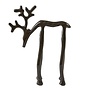 Ornament 15x6x20 cm DEER glans bruin-brons