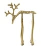 Ornament 15x6x20 cm DEER goud