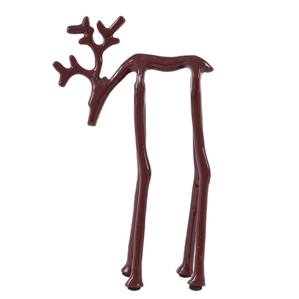 Light en Living Ornament 15x6x25 cm DEER glans bordeaux
