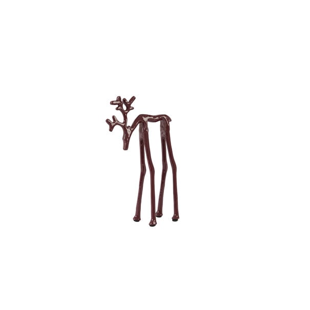 Light en Living Ornament 15x6x25 cm DEER glans bordeaux