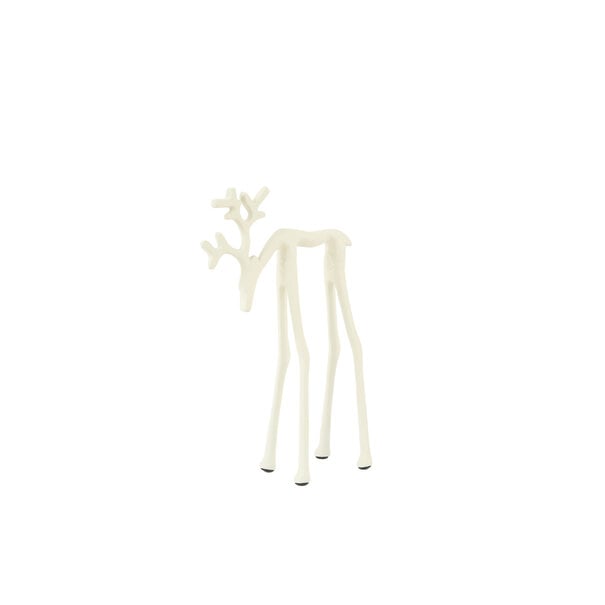 Light en Living Ornament 15x6x25 cm DEER mat crème