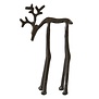 Ornament 15x6x25 cm DEER glans bruin-brons