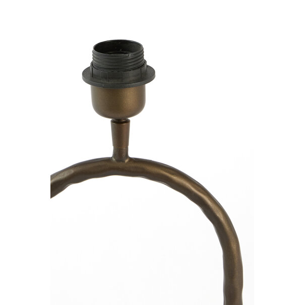 Light en Living Lampvoet 20,5x12,5x29 cm ELIORA mat bruin-brons