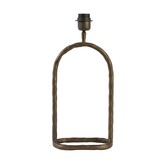 Lampvoet 20,5x12,5x39 cm ELIORA mat bruin-brons
