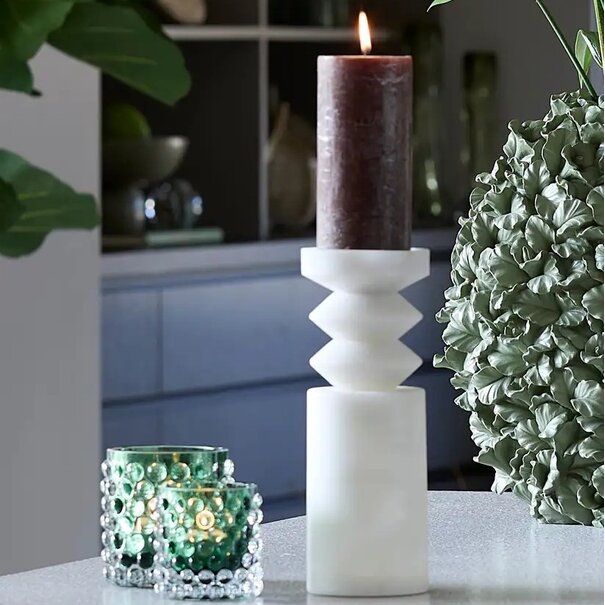 Light en Living Theelicht Ø8x8 cm SUSURRO glas groen