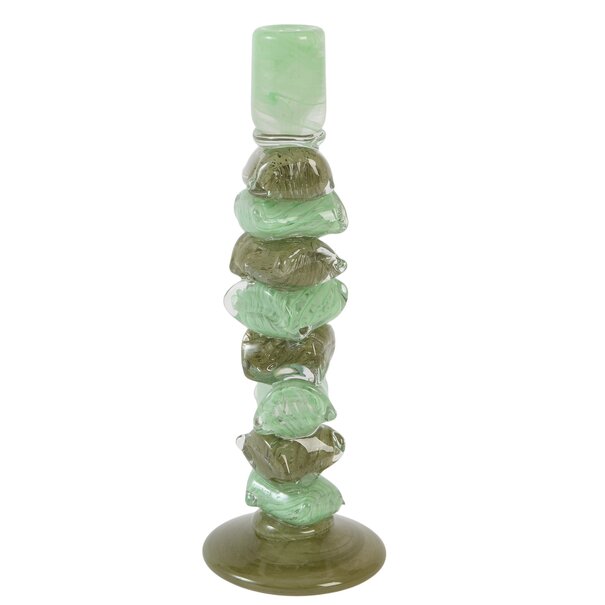 Light en Living Kandelaar Ø11,5x35 cm ESTINA mint+groen