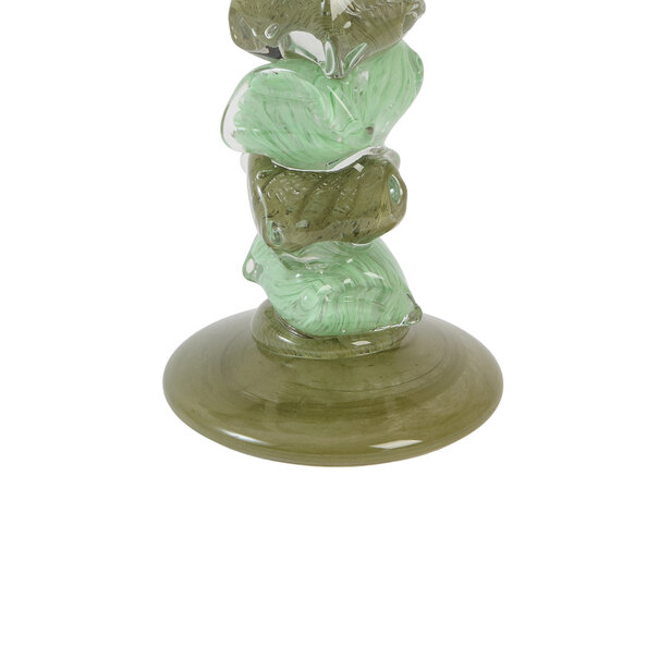 Light en Living Kandelaar Ø11,5x35 cm ESTINA mint+groen