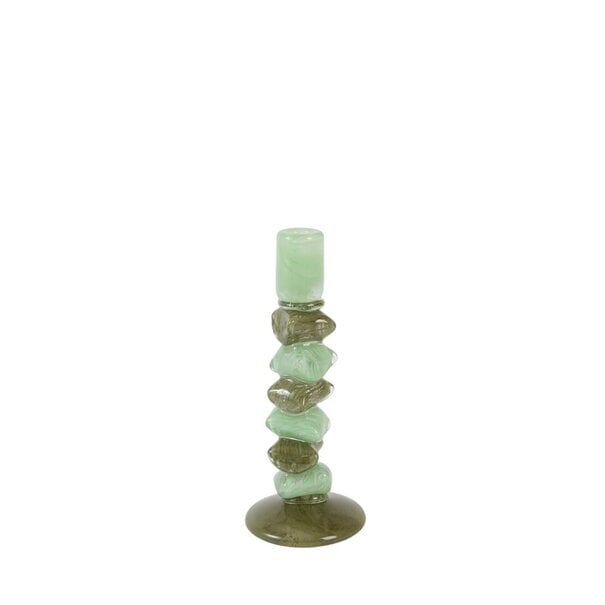 Light en Living Kandelaar Ø11,5x29,5 cm ESTINA mint+groen