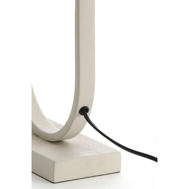 Light en Living Lampvoet 21x10x45 cm JAMIRI creme
