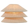 Wandlamp E14 28x14x19 cm WARIDO linnen naturel